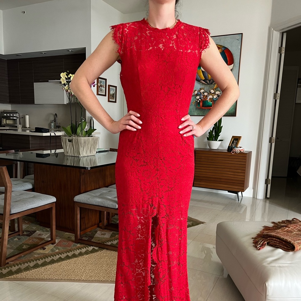 Rachel Zoe size 6 long evening gown